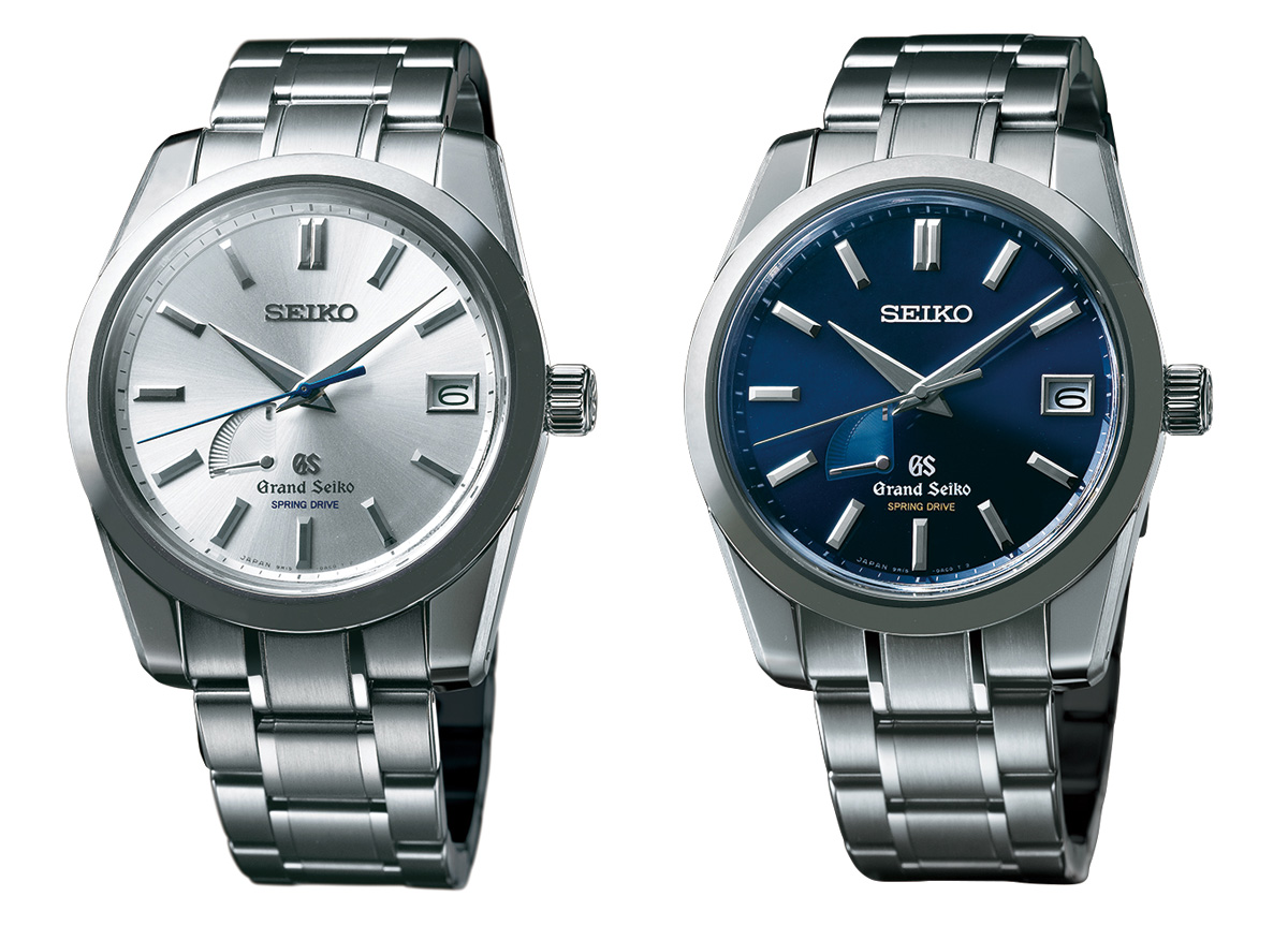 Baselworld 2014 Introducing the Grand Seiko 1964 Self Dater Remake in Spring Drive and High Precision Quartz with specs and price SJX Watches