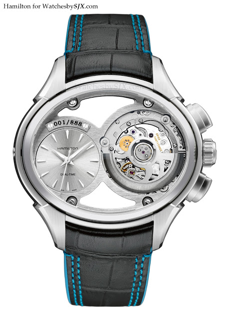 Introducing the Hamilton Jazzmaster Face2face a Swivelling Twin Movement Chronograph SJX Watches