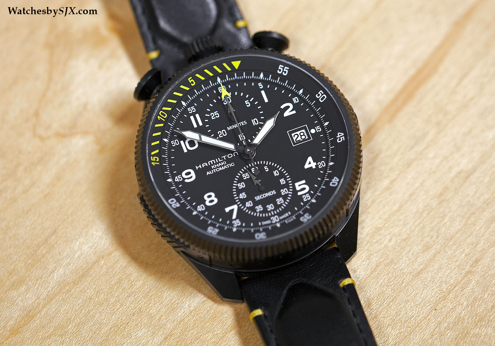 Hands On With The Hamilton Khaki Takeoff Auto Chrono A