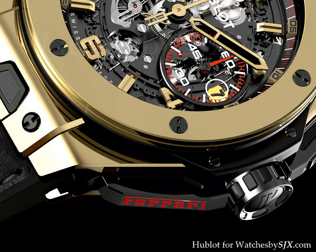 Hublot ferrari magic discount gold