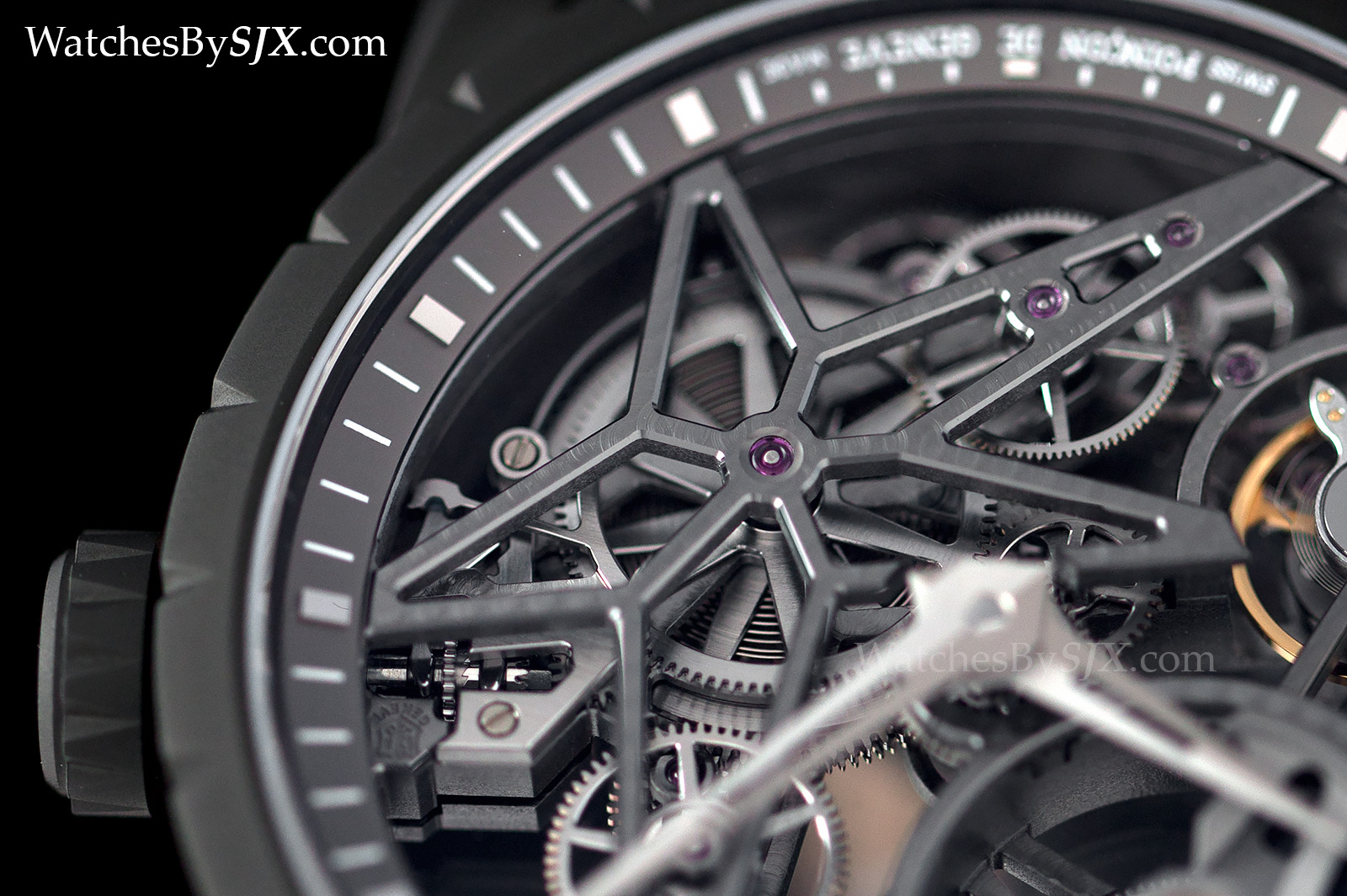 Roger dubuis skeleton hot sale watch price