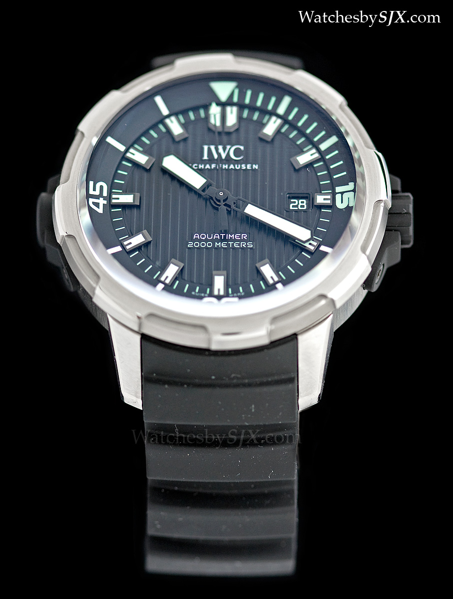 Hands on with the IWC Aquatimer Automatic 2000 Ref. 3580 with live photos and pricing SJX Watches