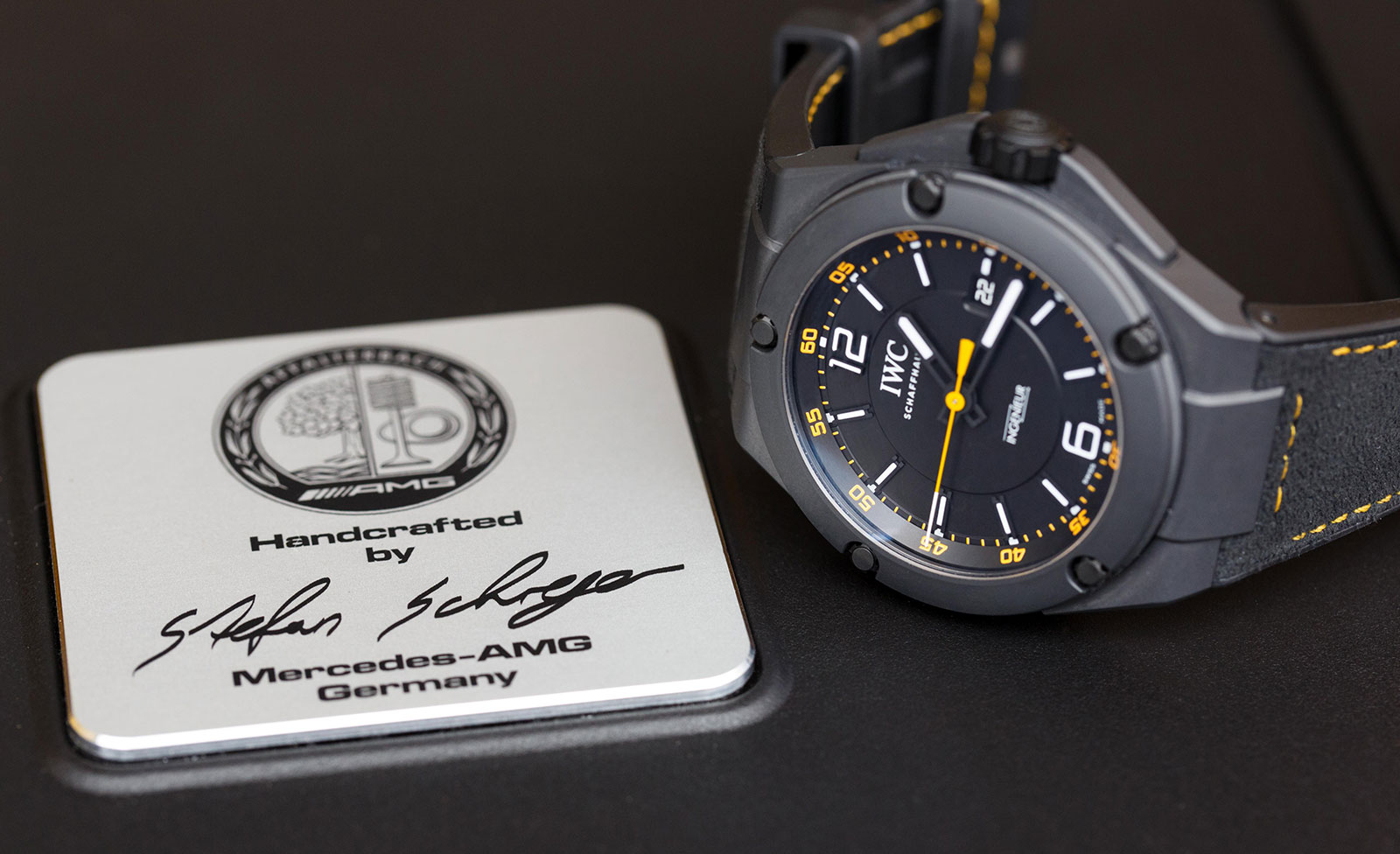 IWC Introduces The Ingenieur AMG GT In Ultra Hard Boron Carbide