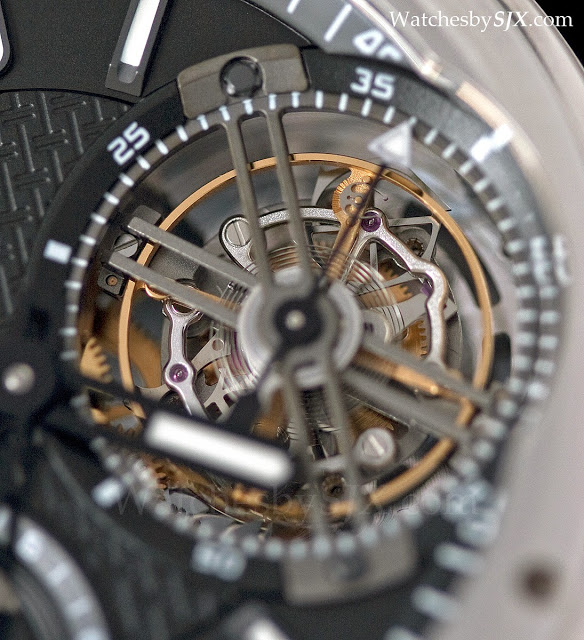 Up close IWC Ingenieur Constant Force Tourbillon the most