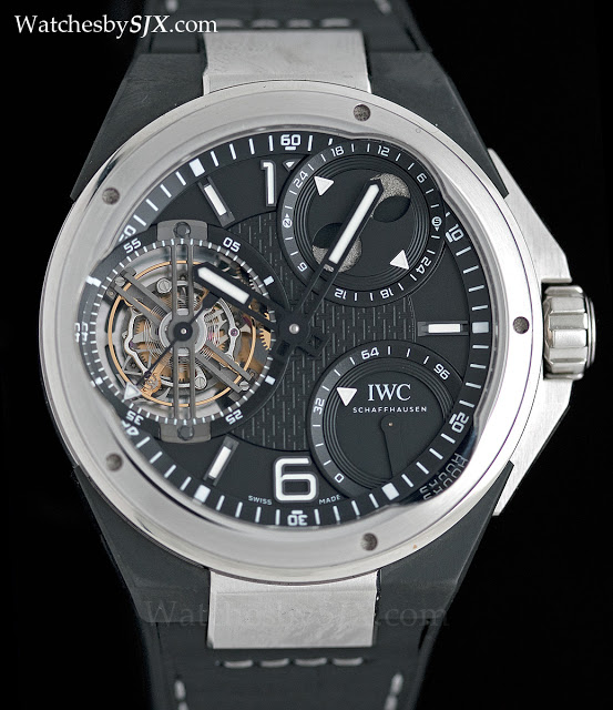 Up close IWC Ingenieur Constant Force Tourbillon the most