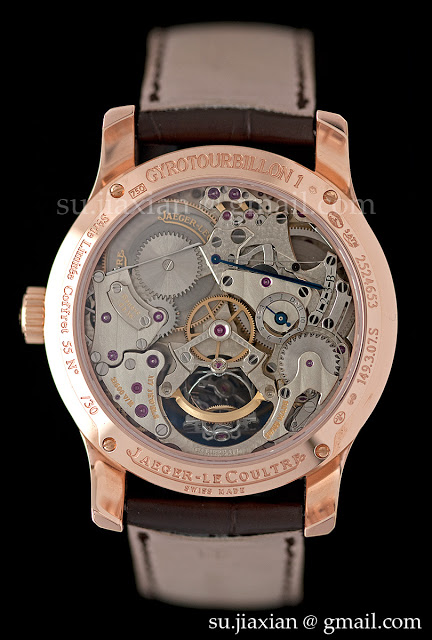 Hands on with the Jaeger LeCoultre Gyrotourbillon I in rose gold