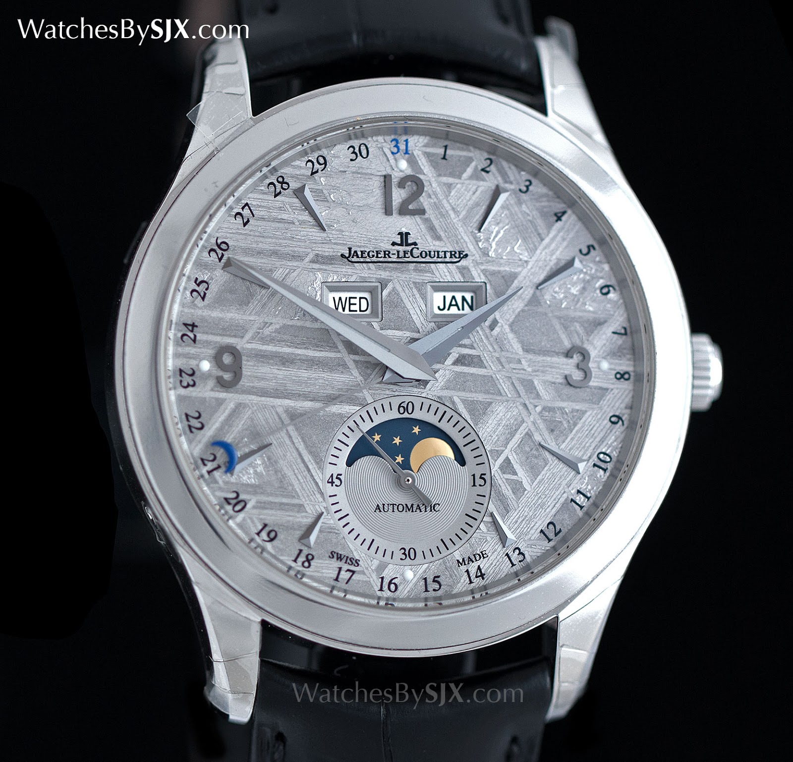Up Close With The Jaeger Lecoultre Master Calendar Meteorite With Original Photos Price Sjx Watches