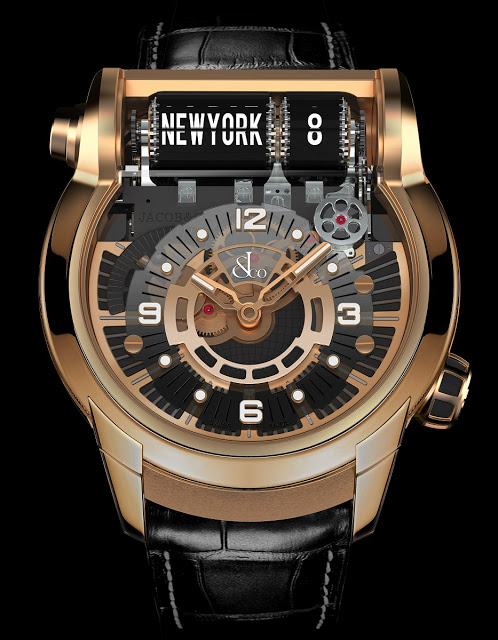 Baselworld 2013 Introducing the Jacob Co. Epic SF24 Flip Clock