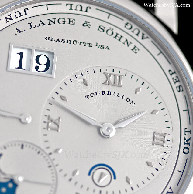 Handson with the Lange 1 Tourbillon Perpetual Calendar in platinum