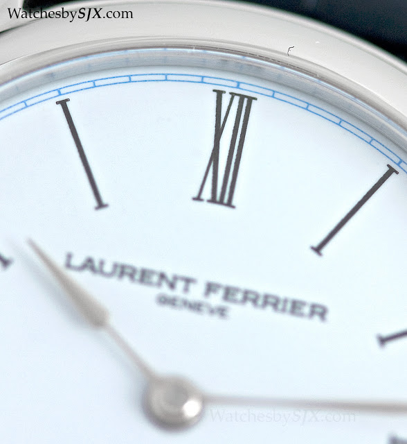 Hands on with the Laurent Ferrier Galet Micro Rotor enamel dial