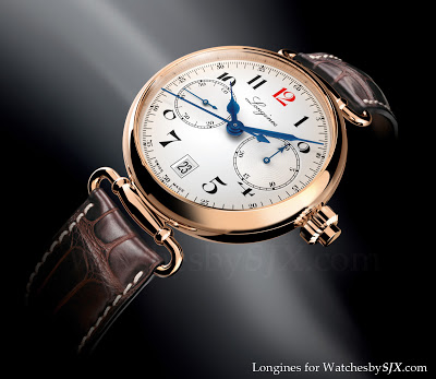 Longines celebrates its 180th annivesary with monopusher