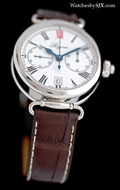 Longines single push discount chronograph