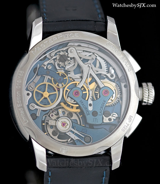 Maurice lacroix masterpiece le chronographe squelette sale