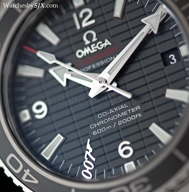 Hands on with the Omega Seamaster Planet Ocean Skyfall 007 with