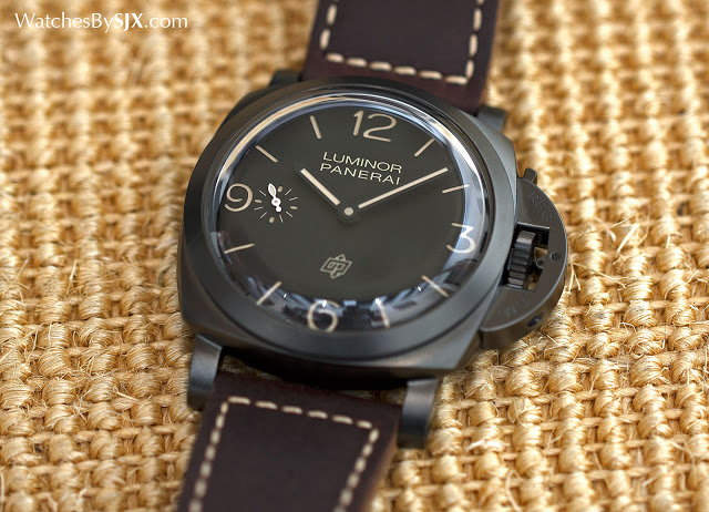 Hands On with the Panerai Luminor 1950 Titanium DLC Special