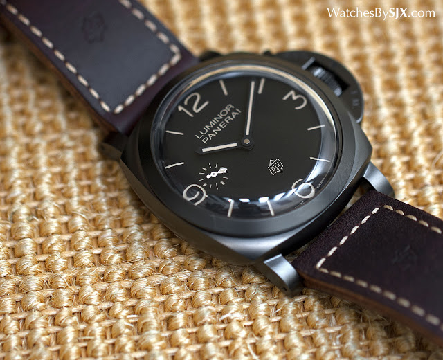 Hands On with the Panerai Luminor 1950 Titanium DLC Special