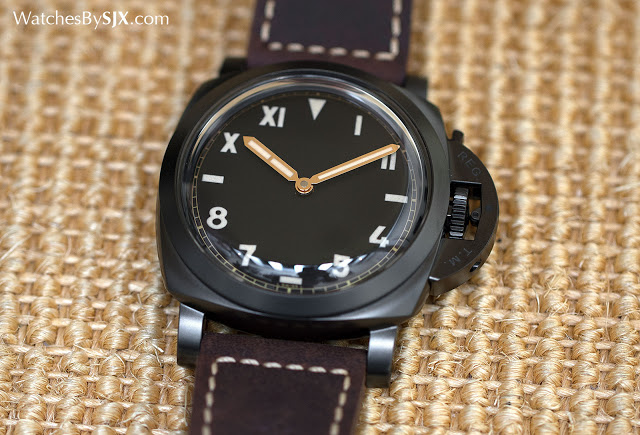 Hands On with the Panerai Luminor 1950 Titanium DLC Special