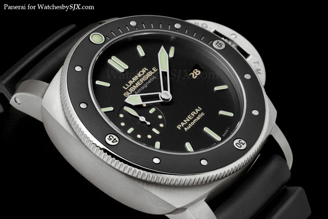 News Panerai Luminor Submersible Amagnetic with ceramic bezel