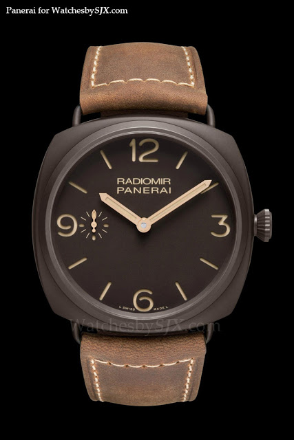 Introducing two new Panerai Radiomir watches in composite the