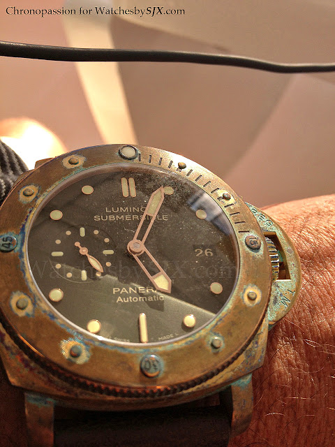 Panerai on sale bronze patina