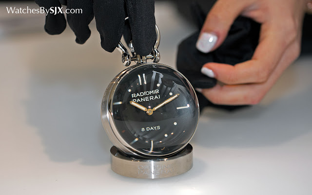 Hands On with the Panerai Spherical Table Clocks PAM641 and PAM651