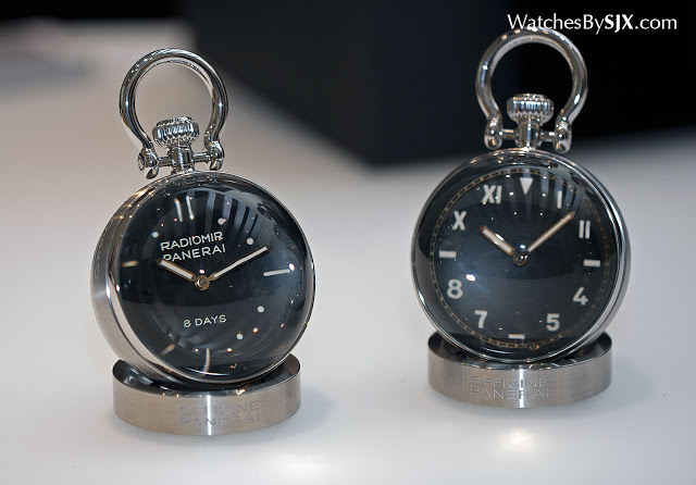 Hands On with the Panerai Spherical Table Clocks PAM641 and PAM651