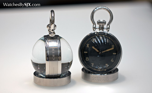 Hands On with the Panerai Spherical Table Clocks PAM641 and PAM651