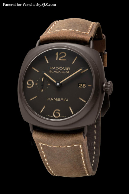 Introducing two new Panerai Radiomir watches in composite the