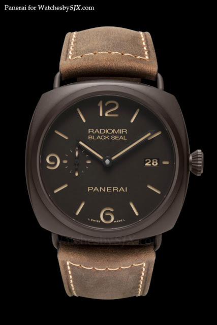 Introducing two new Panerai Radiomir watches in composite the