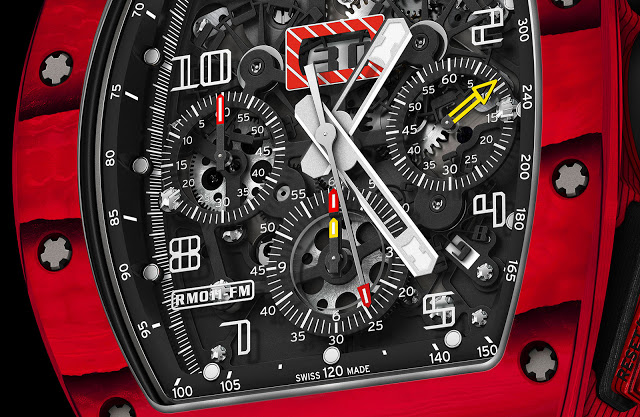 Richard Mille Introduces the Flaming Red RM 011 TPT Quartz in