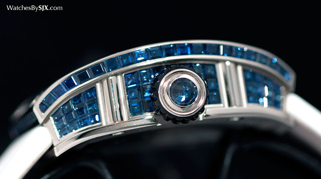 Up Close with the Richard Mille RM 19 01 Natalie Portman Blue