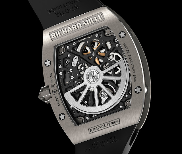 Richard Mille Introduces the Tonneau Shaped Extra Thin RM 67 01