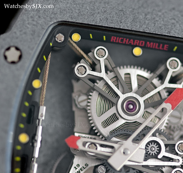 Hands on with the Richard Mille RM 27 01 Rafael Nadal SJX Watches