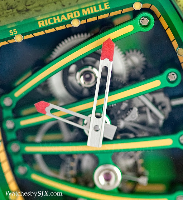 Hands on with the 600 000 green and yellow Richard Mille RM059