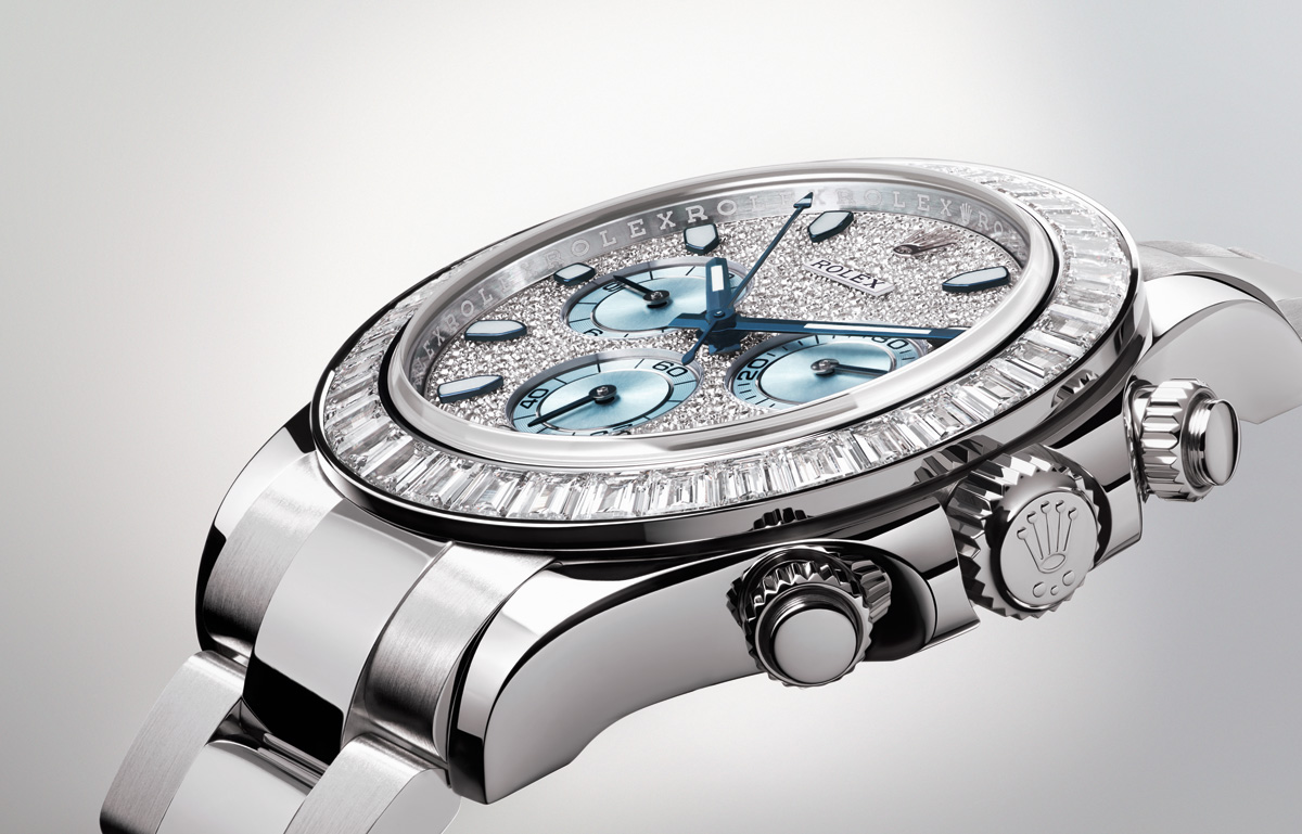 Rolex Daytona Platinum Baguette Dial