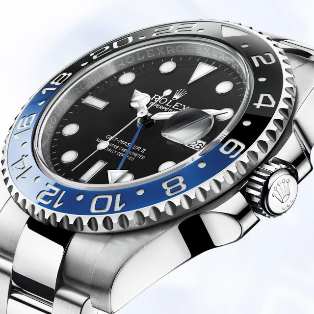 Baselworld 2013 Rolex GMT Master II with blue and black ceramic