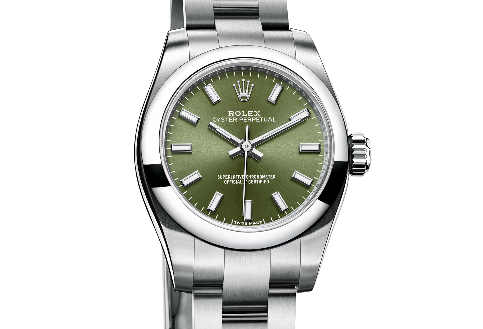 oyster perpetual 39 green