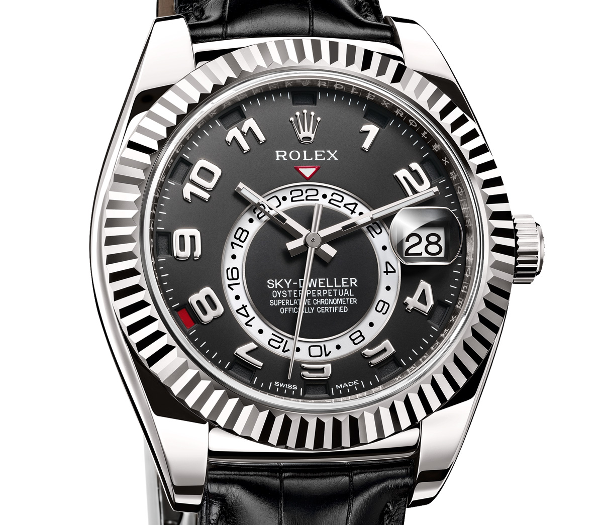 Rolex sky dweller on sale arabic