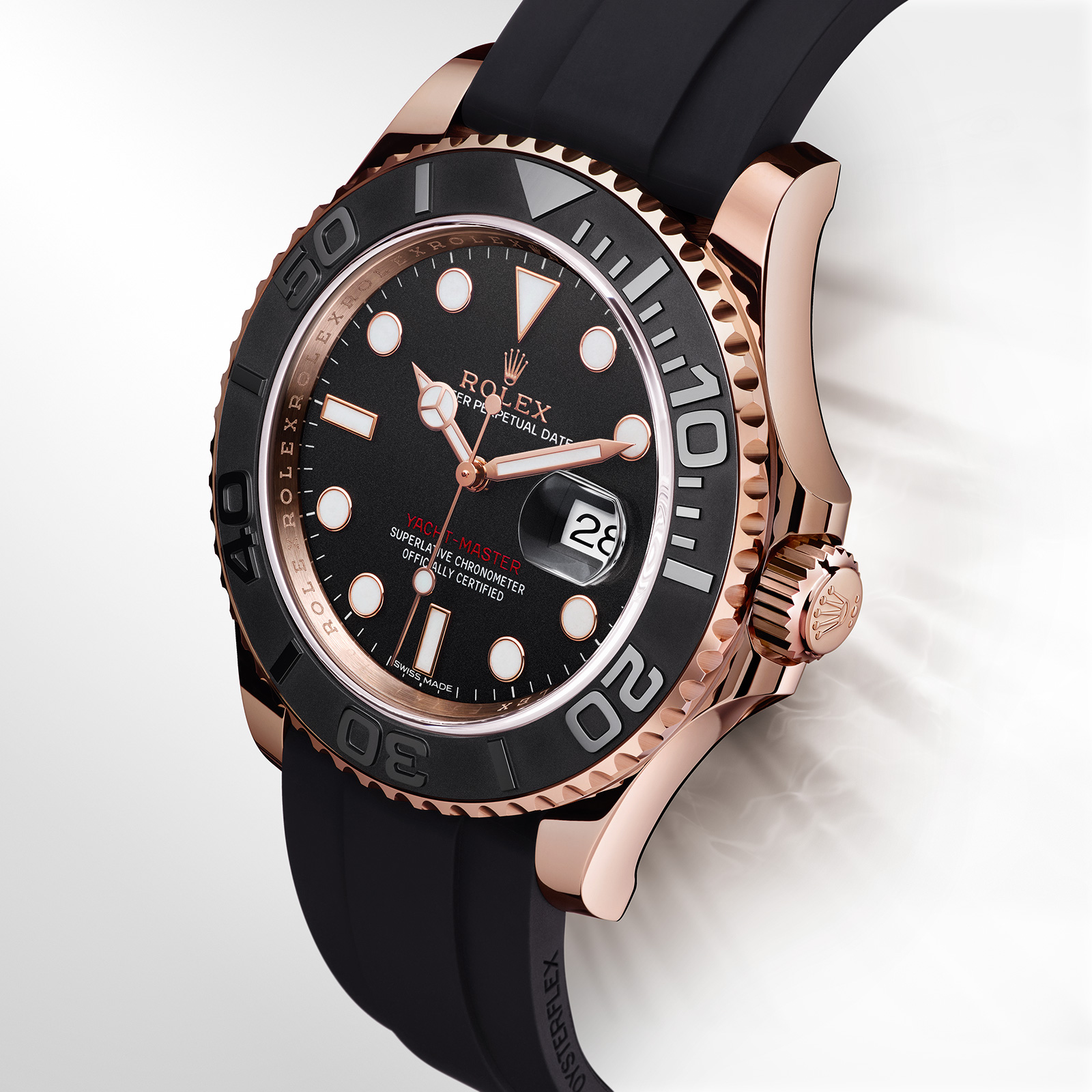 yacht master rubber strap price