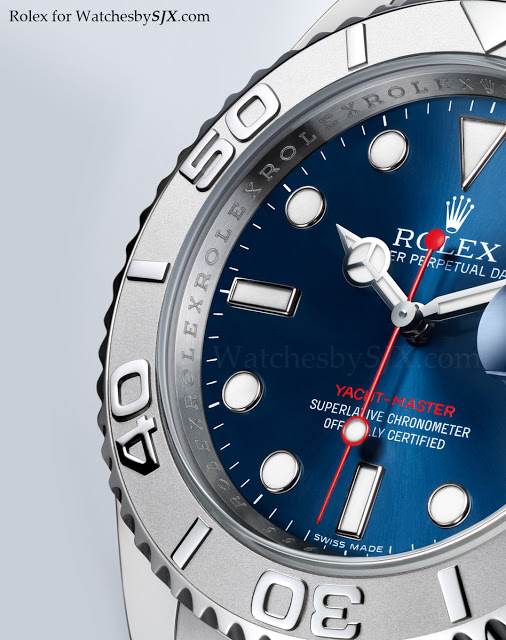 Rolex 116622 YACHT-MASTER Blue Dial Platinum Steel Mens Watch