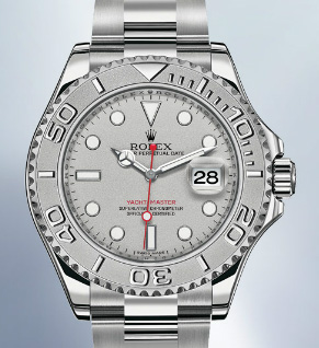 rolex yacht master silver dial