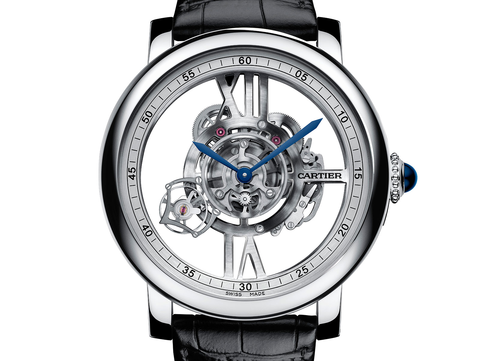 News: Pre-SIHH 2018 Rotonde de Cartier Skeleton Mysterious Double Tourbillon.  A 30-Piece Limited Edition. — WATCH COLLECTING LIFESTYLE