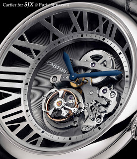 Cartier Pre SIHH 2012 Cadran Lov Tourbillon and Masse Secr te