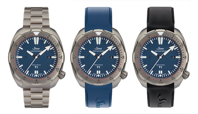 Introducing The Sinn T1 B and T2 B Titanium Dive Watches With