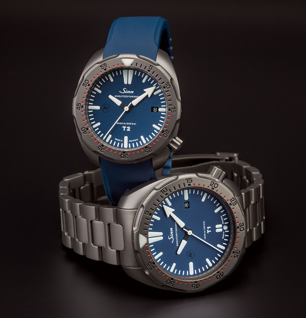 Introducing The Sinn T1 B and T2 B Titanium Dive Watches With