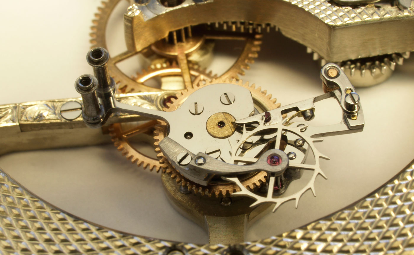 Tourbillon escapement hot sale