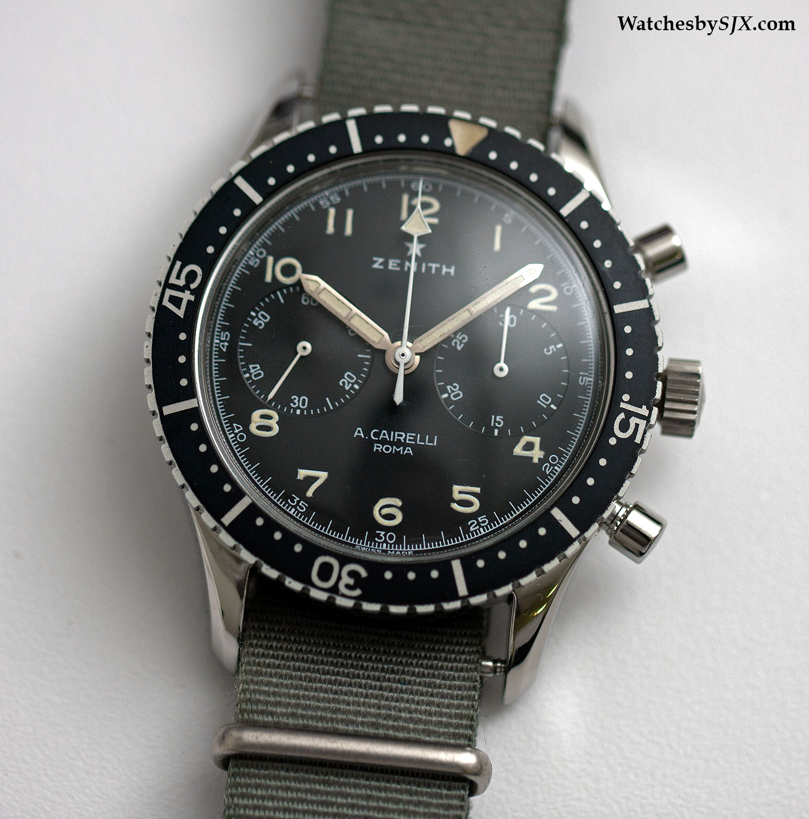 Zenith military online watch