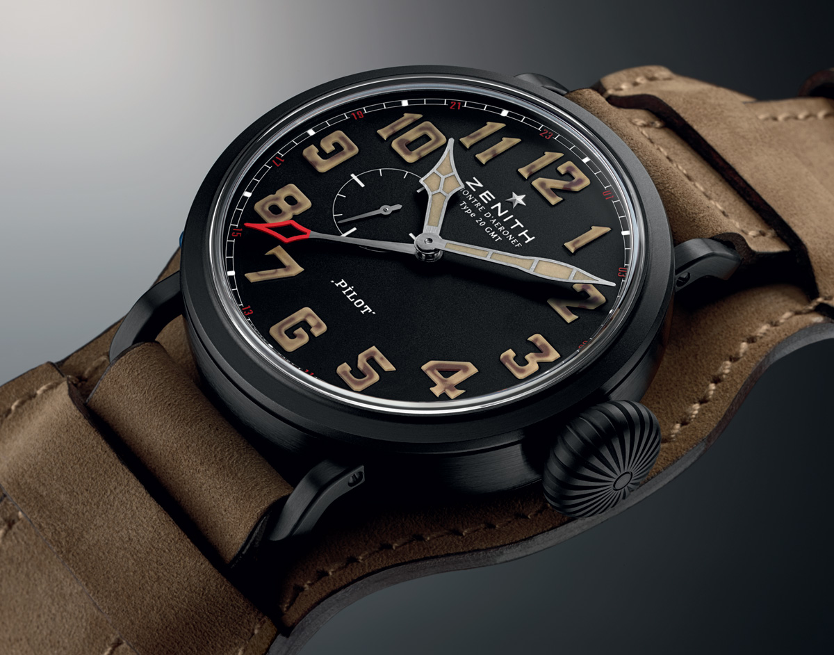 Introducing the Zenith Pilot Montre d A ronef Type 20 GMT 1903 a