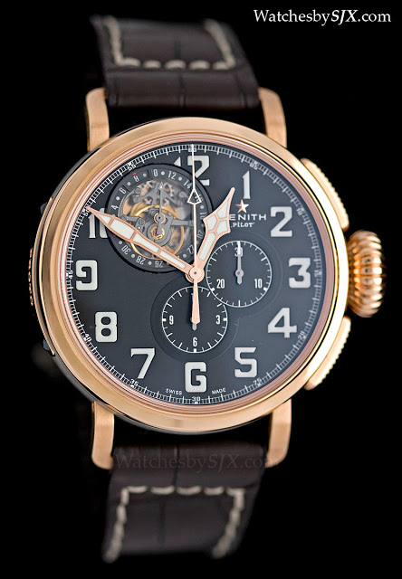 Baselworld 2013 Zenith Pilot Montre d A ronef Type 20 Tourbillon