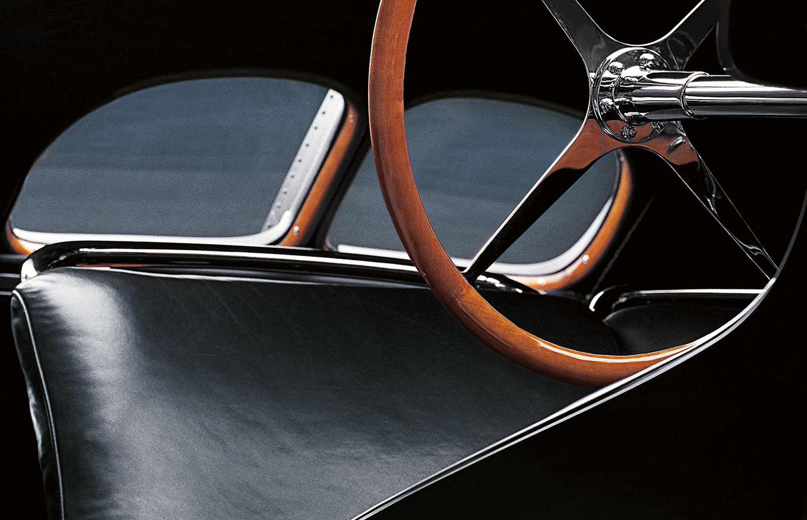 Bugatti Type 57SC Atlantic Coupe interior